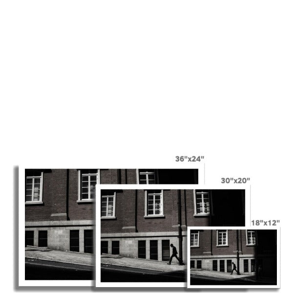 Hong Kong Photography Art Print of Cityscape Wall Art ,"Just Walk 2011" Wall Decor