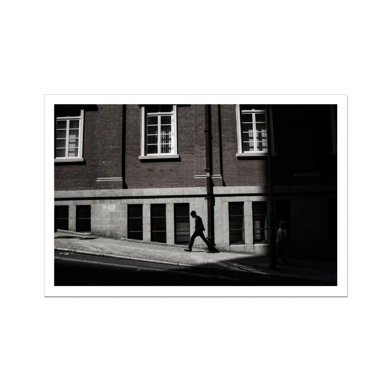 Hong Kong Photography Art Print of Cityscape Wall Art ,"Just Walk 2011" Wall Decor