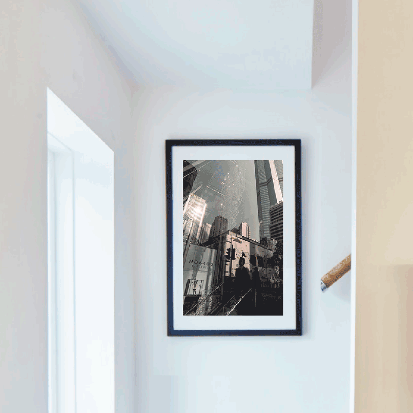 City of Victoria I Meet Framed Canvas Print, Photography Art Print, Cityscape Wall Art