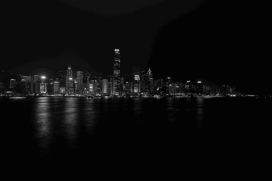 b_w_victoria_harbour_hk