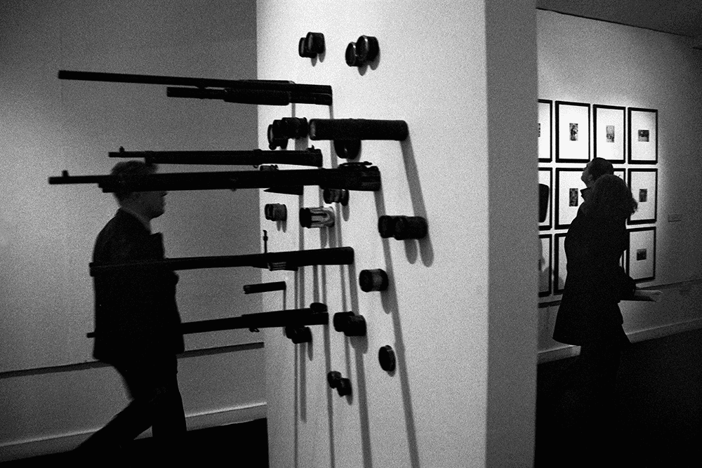 Photography Print of London Art Gallery -Black and White Conceptual Wall Art I Limited Edition