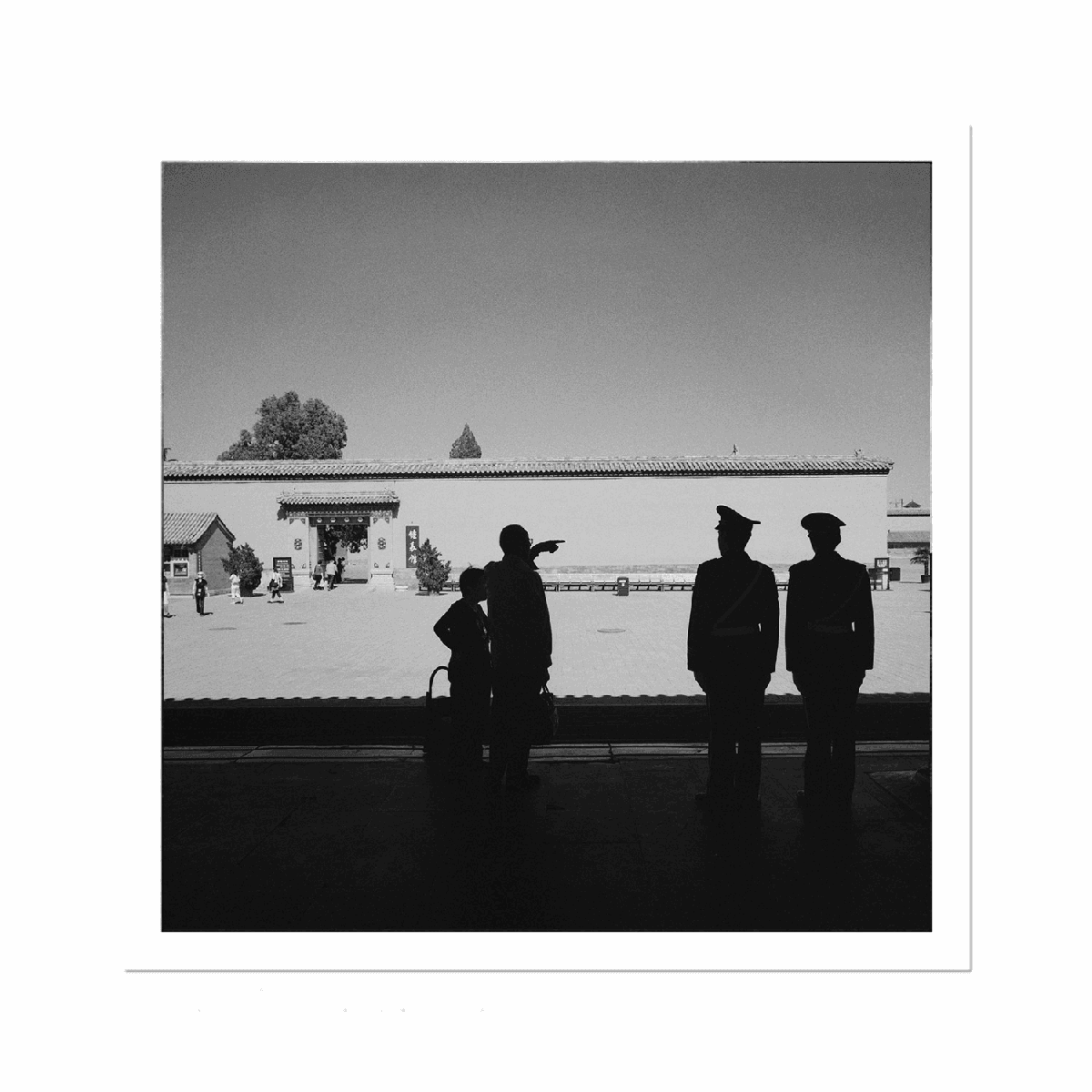 The Palace Museum ,Photography Print of Beijing I black and white Conceptual I Cityscape Wall Art Limited Edition