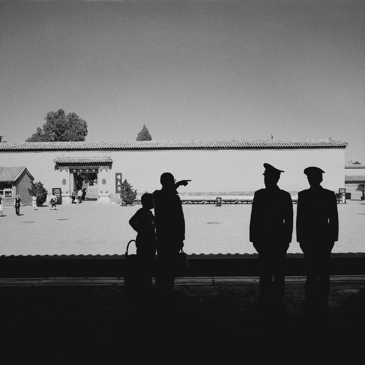 The Palace Museum ,Photography Print of Beijing I black and white Conceptual I Cityscape Wall Art Limited Edition