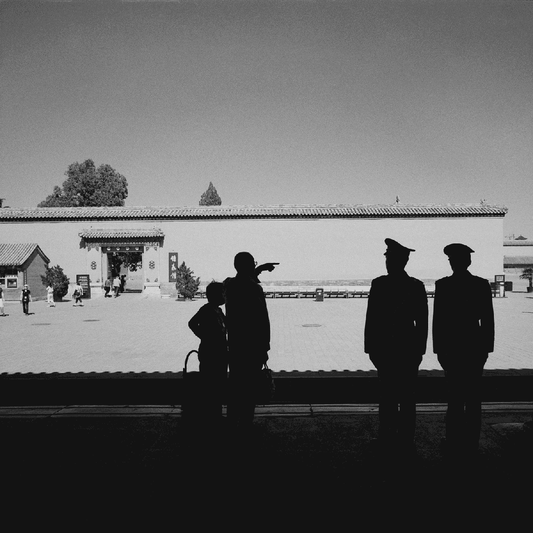 The Palace Museum ,Photography  Print of Beijing I black and white Conceptual I Cityscape Wall Art Limited Edition