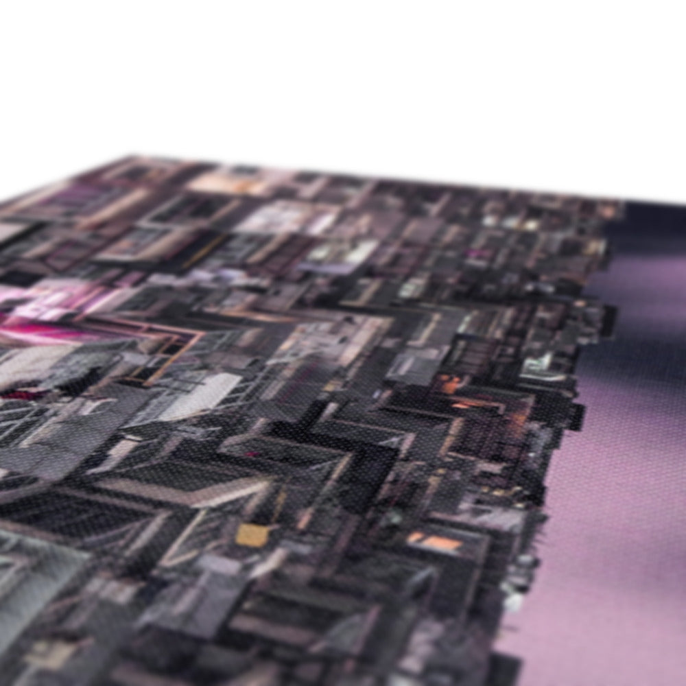Hong Kong Monster Building NO.2 Photography Canvas Print ,Cityscape, skyline wall art
