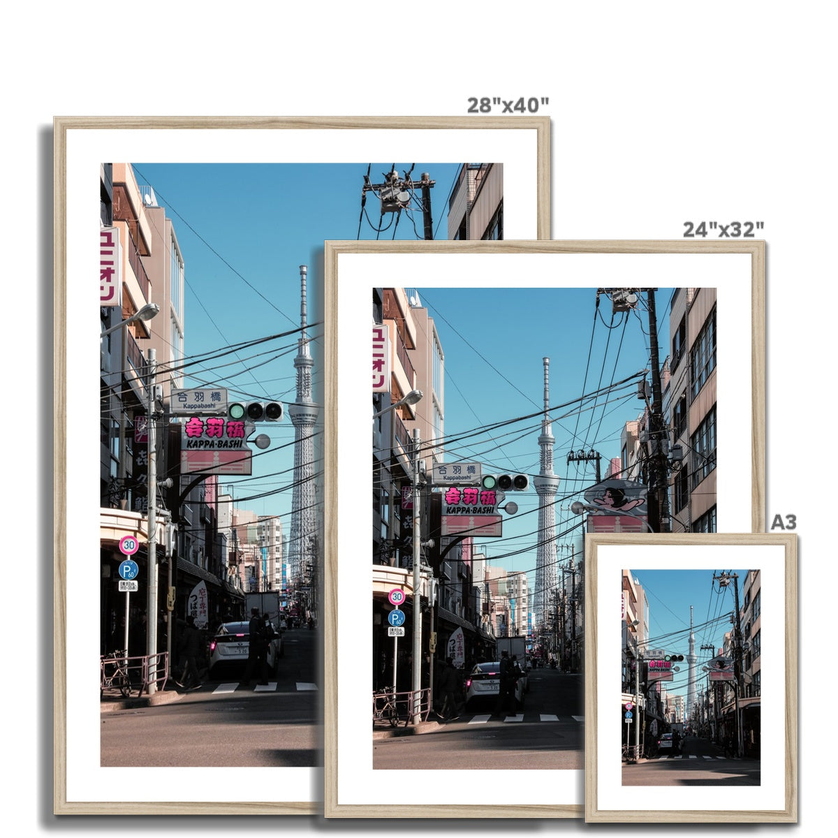 Skytree Kappabashi-tokyo-wall-art Framed & Mounted Print