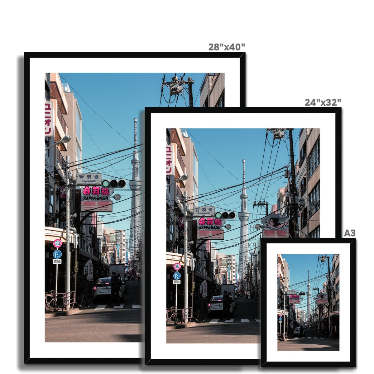 Skytree Kappabashi-tokyo-wall-art Framed & Mounted Print