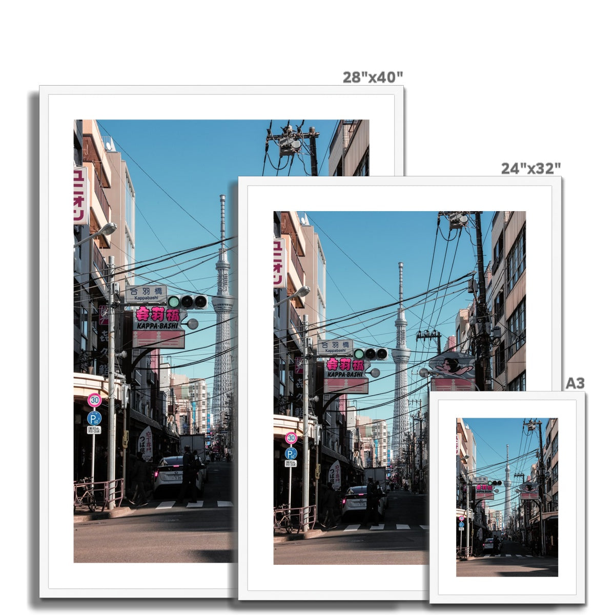 Skytree Kappabashi-tokyo-wall-art Framed & Mounted Print