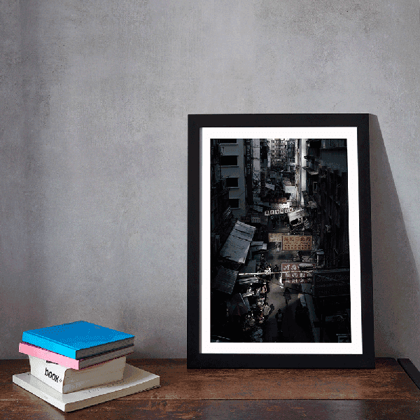 Gage Street, 香港,結志街 -Hong Kong citycapes Wall Art, Fine Art Print Giclée ManChingKC Photography