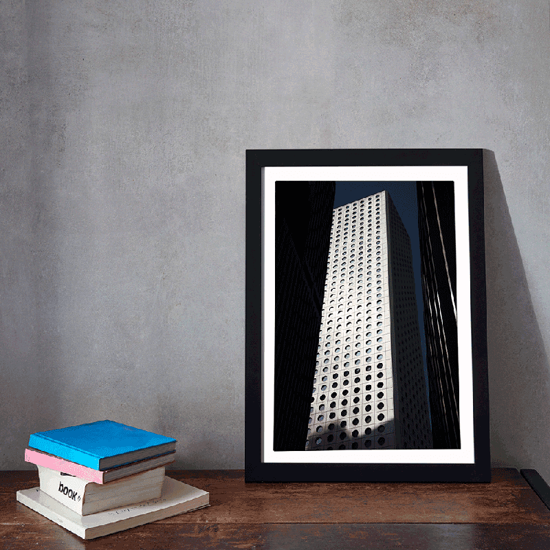 Hong Kong Photography Art Print, Jardine House, Cityscapes & Skyline, architecture Wall Art, Giclée ManChingKC Photography