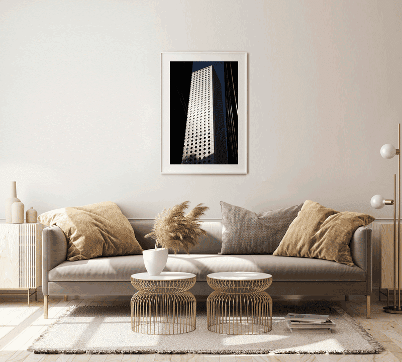 Hong Kong Photography Art Print, Jardine House, Cityscapes & Skyline, architecture Wall Art, Giclée ManChingKC Photography 24"x36"