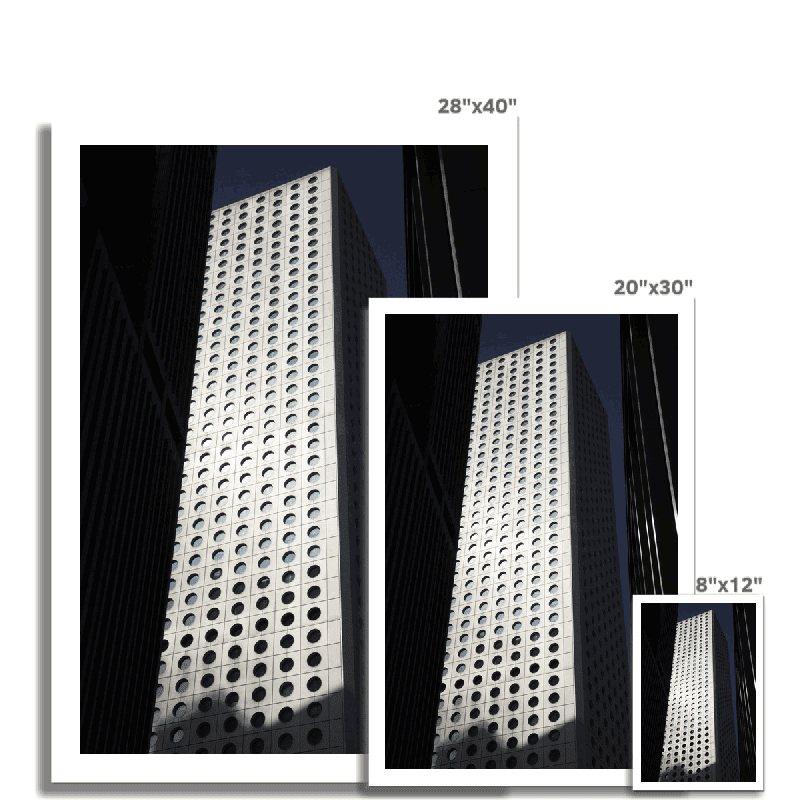 Hong Kong Photography Art Print, Jardine House, Cityscapes & Skyline, architecture Wall Art, Giclée ManChingKC Photography
