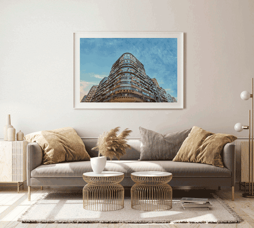 Hong Kong Photography Art Print, Jordan Cityscapes & Skyline,Architect Wall Art Giclée ManChingKC Photography 36"x24"