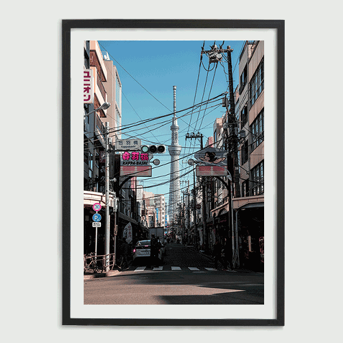 Tokyo Photography Print, Skytree Kappabashi,Japan Cityscapes & Skyline Wall Art - ManChingKC Photography