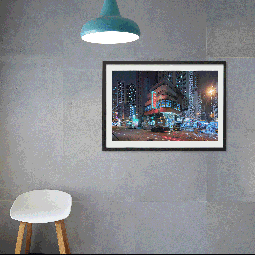 Neon Light of Hong Kong Photography Print I Temple Street Cityscapes Wall Art Giclée ManChingKC Photography