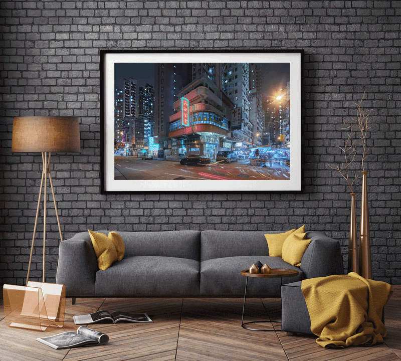 Neon Light of Hong Kong Photography Print I Temple Street Cityscapes Wall Art Giclée ManChingKC Photography