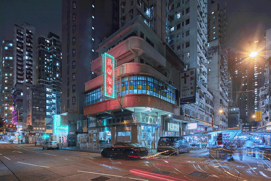 Neon Light of Hong Kong Photography Print I Temple Street Cityscapes Wall Art Giclée ManChingKC Photography