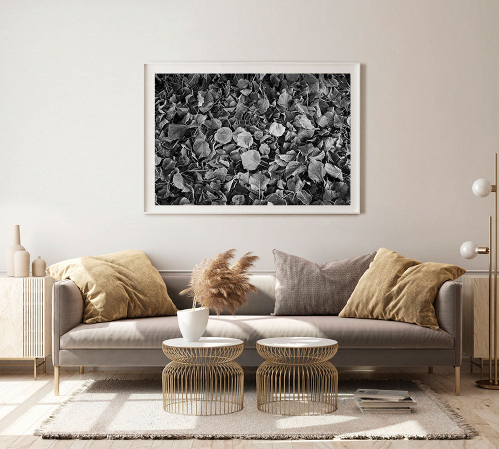 Photography print of UK ,winter leaves in Warrington, Wall Art ,wall decor, wall art prints - ManChingKC Photography
