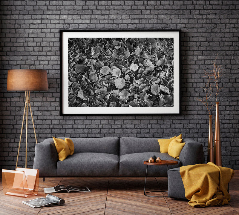 Photography print of UK ,winter leaves in Warrington, Wall Art ,wall decor, wall art prints - ManChingKC Photography