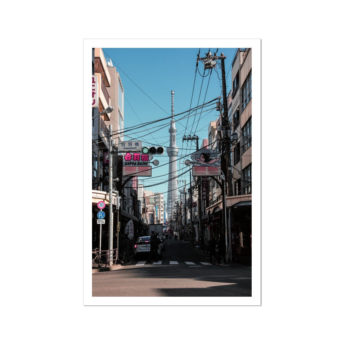 Tokyo Photography Print, Skytree Kappabashi,Japan Cityscapes & Skyline Wall Art - ManChingKC Photography