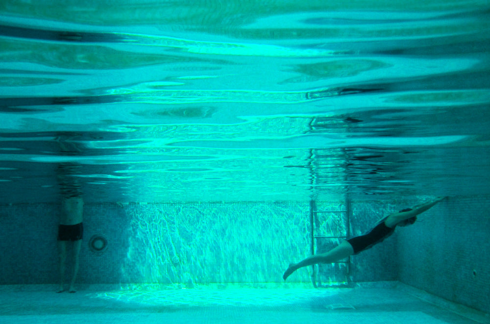 Under the swimming pool - ManChingKC Photography