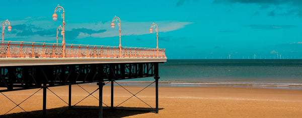 Colwyn Bay’s Victoria Pier, North Wales Fine Art Print