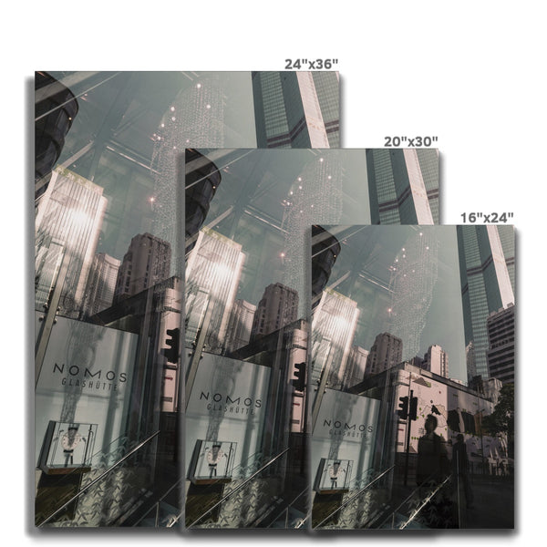 Photography Art Canvas Print of Hong Kong - City of Victoria (Meet)