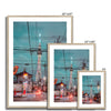 Skytree At Night Framed & Mounted Print,Asakusa, Toyko, Japan Architect Wall Art, Cityscape Night City,