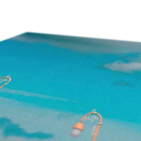 North Wales Photography Canvas Print, United Kingdom Wall Art Colwyn Bay’s Victoria Pier