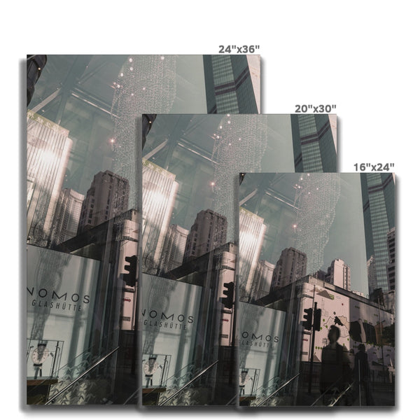 Photography Art Canvas Print of Hong Kong - City of Victoria (Meet)