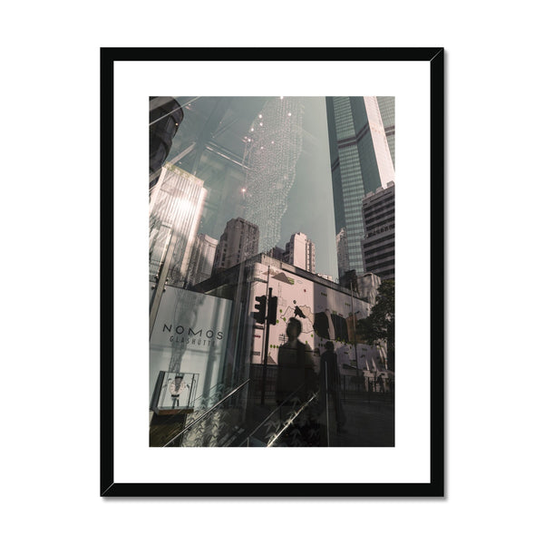 Photography Art Framed & Mounted Print of City of Victoria - Meet-  Hong Kong 2017, Cityscape Wall Art