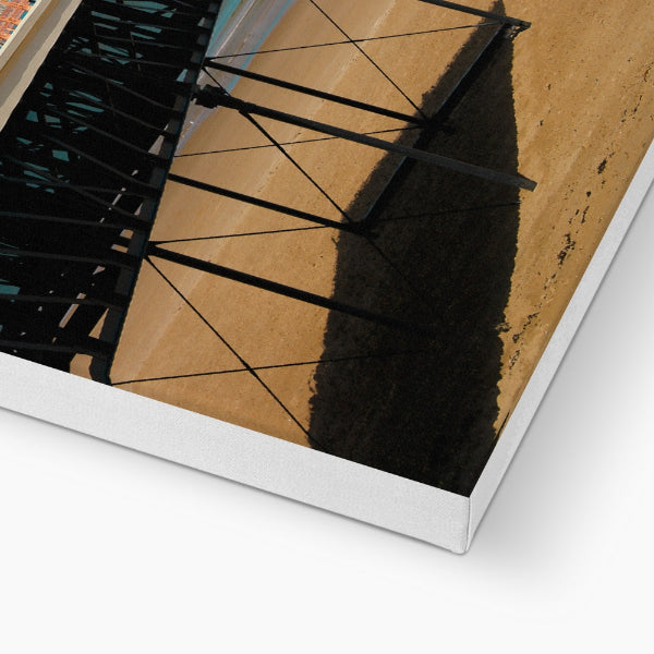 North Wales Photography Canvas Print, United Kingdom Wall Art Colwyn Bay’s Victoria Pier