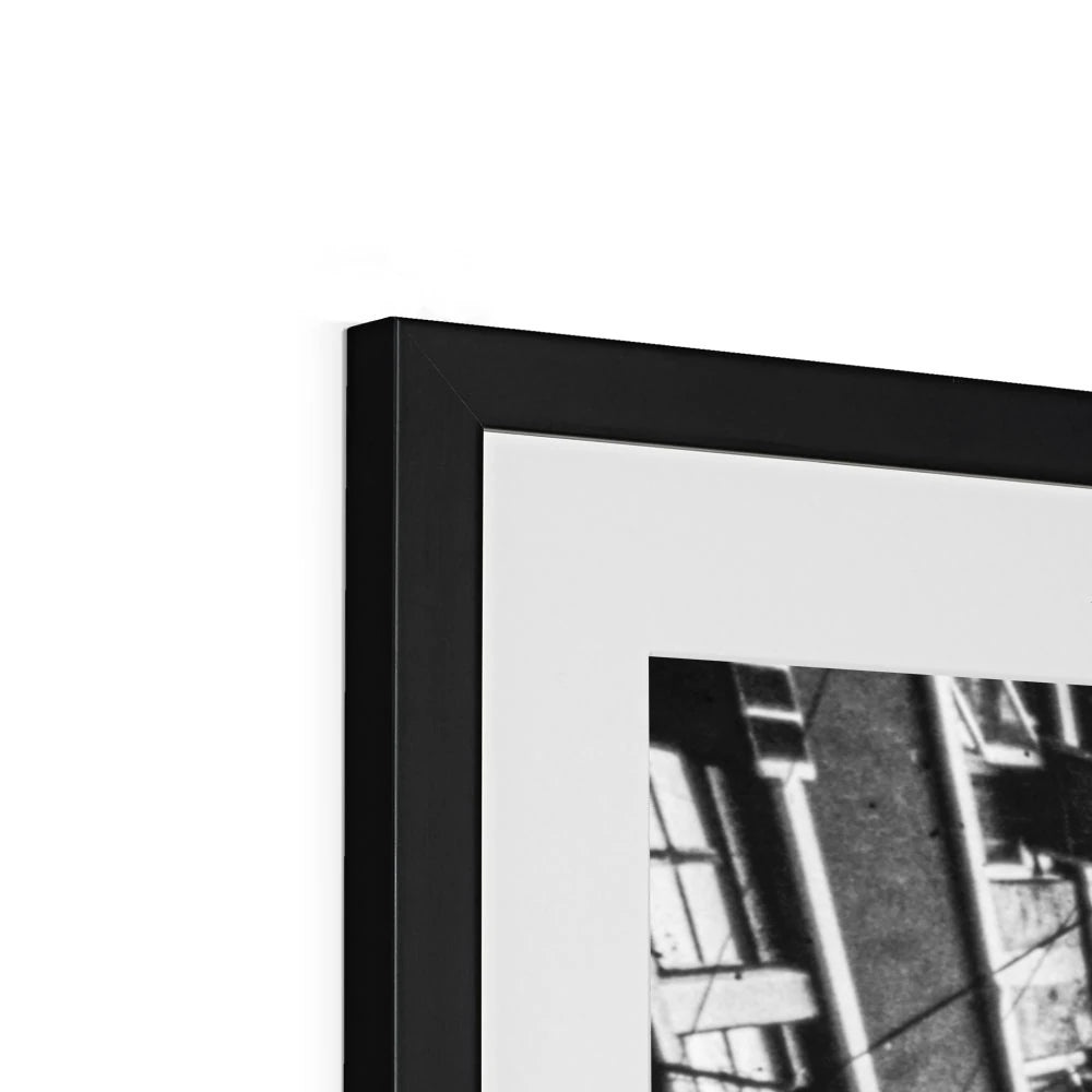 Hong Kong Framed & Mounted Print Old  Kai Tak Airport 1997