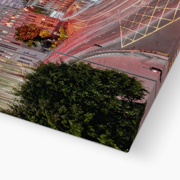 Hong Kong Photography Canvas Print I Bank Street Central HK I Cityscape & Night City Wall Art