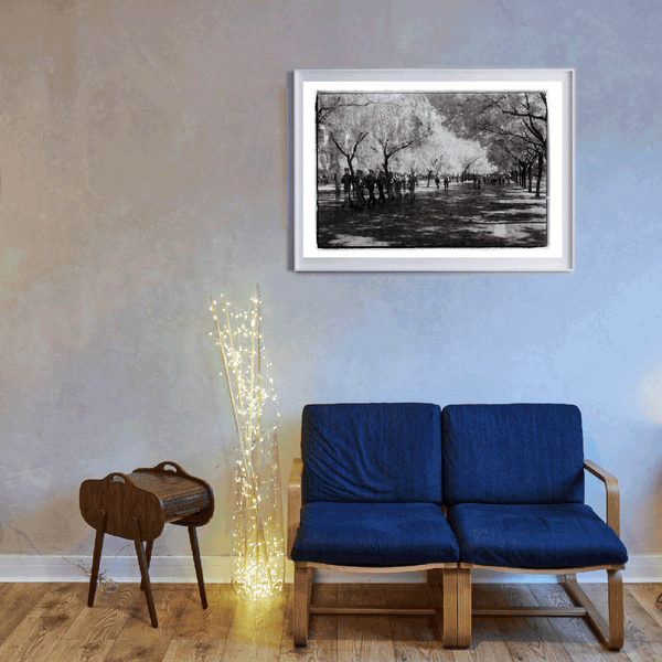Beijing Black and White Photography Art Print  Forbidden City living room wall art