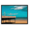 North Wales Framed Canvas Print