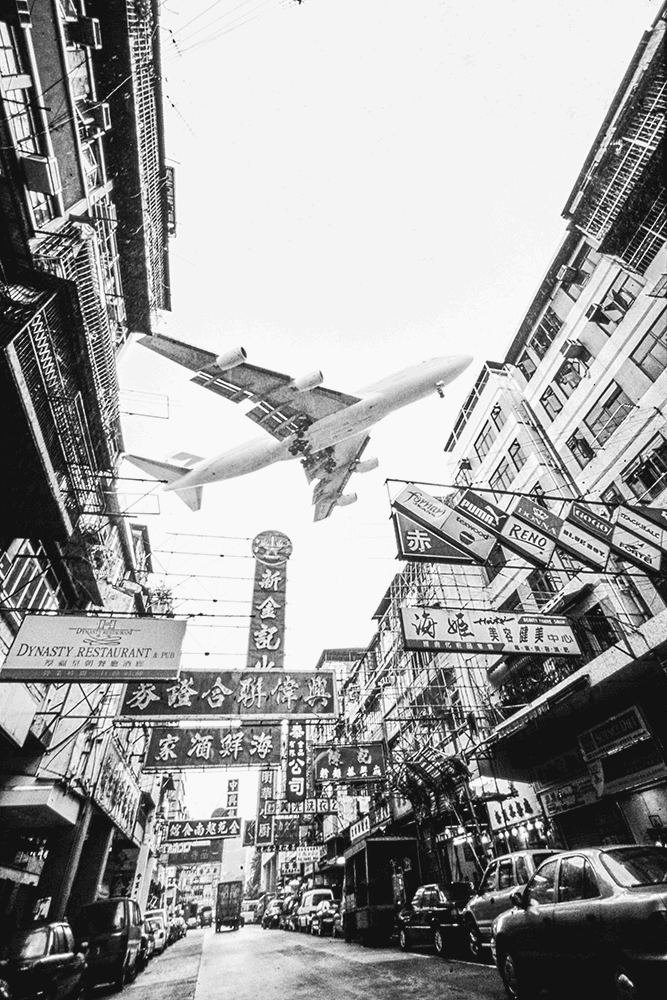 Old Hong Kong Kai Tak Airport 1997