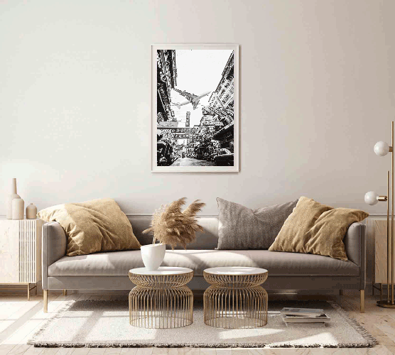 Old Kai Tak Airport 1997 Hong Kong Photography Fine Art Print ,Black & White Limited Edition Wall Art,Home Decor