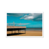 North Wales Photography Fine Art Print, Victoria Pier, Colwyn Bay beach living room wall art