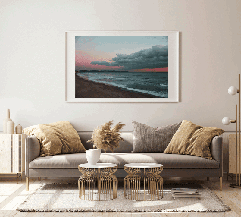 Photography Print of Japan Seaside, Skyline & Landscape Wall Art