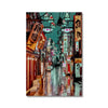 Photography Canvas Print I Third Street, Night City Nakano Tokyo, Japan wall art
