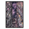 Hong Kong Print Framed Canvas I Monster Building NO.2 I Skyline, Cityscape, night city Wall Art
