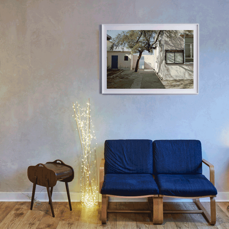 King of Comedy (喜劇之王 )Movie Filming Locations Framed & Mounted Print of Hong Kong Wall art