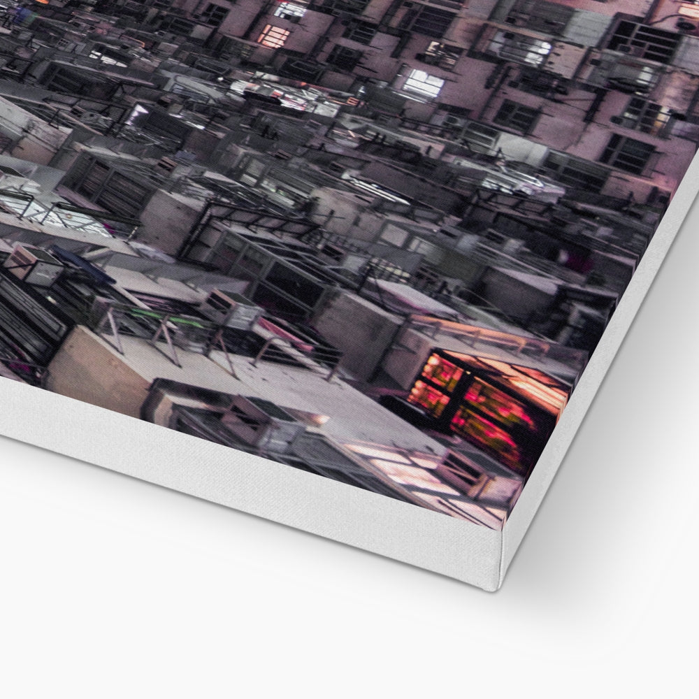 Hong Kong  Canvas Print I Monster Building NO.1 I Cityscape, skyline wall art