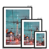 Skytree At Night Framed & Mounted Print,Asakusa, Toyko, Japan Architect Wall Art, Cityscape Night City,