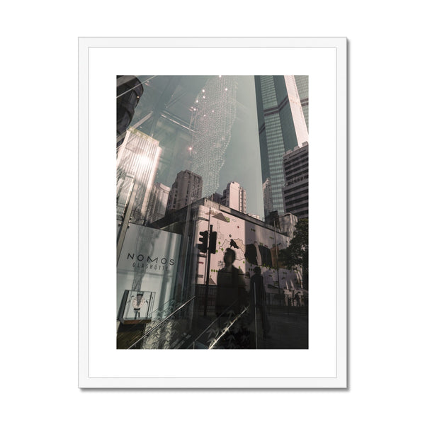 Photography Art Framed & Mounted Print of City of Victoria - Meet-  Hong Kong 2017, Cityscape Wall Art