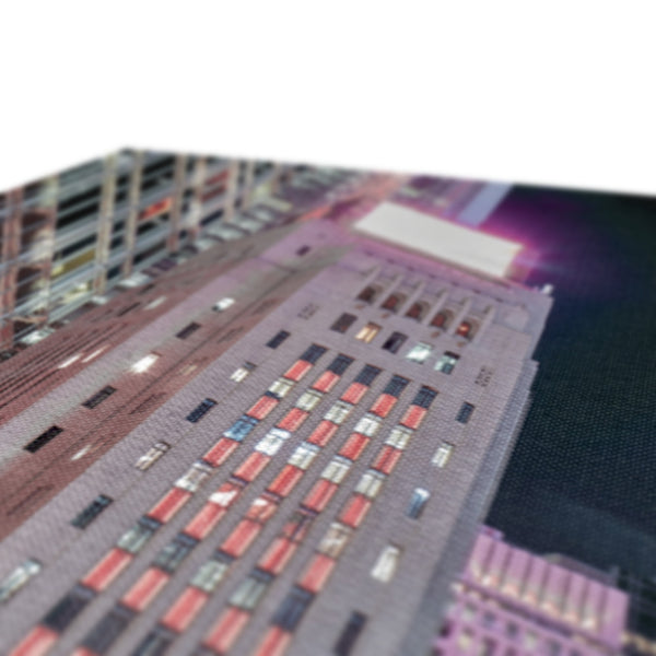 Hong Kong Photography Canvas Print I Bank Street Central HK I Cityscape & Night City Wall Art