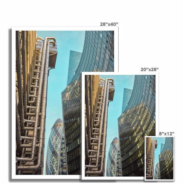 London Photography art prints,Futuristic Gherkin, United Kingdom Wall Art