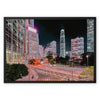Hong Kong Photography Framed Canvas I Bank Street, Central,Cityscape & Night City I Fine art Wall Art Print