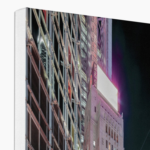 Hong Kong Photography Canvas Print I Bank Street Central HK I Cityscape & Night City Wall Art